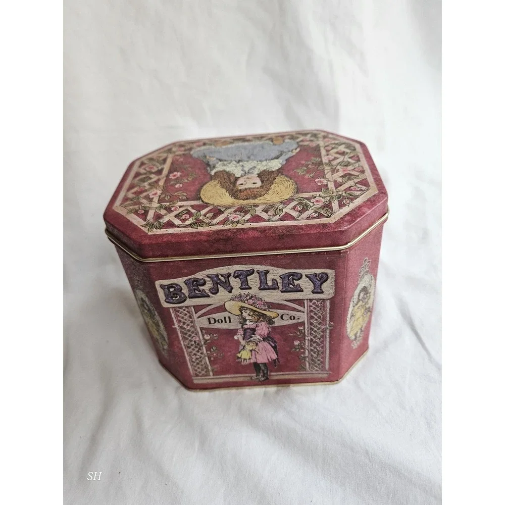 Vintage Bentley Doll Co Tin